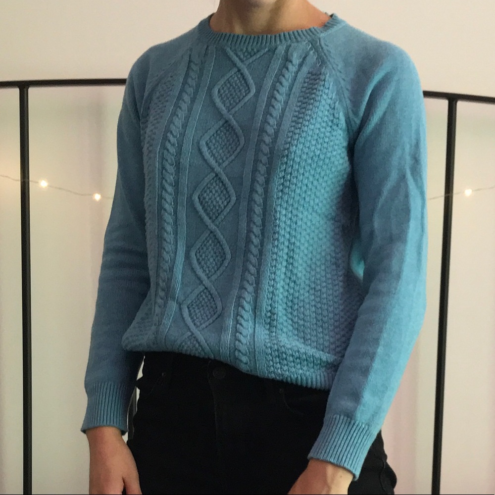Blue Chaps Sweater